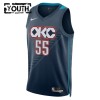 Dres Oklahoma City Thunder Isaiah Hartenstein Nike 2025-26 City Edition Crno Swingman - Dječji